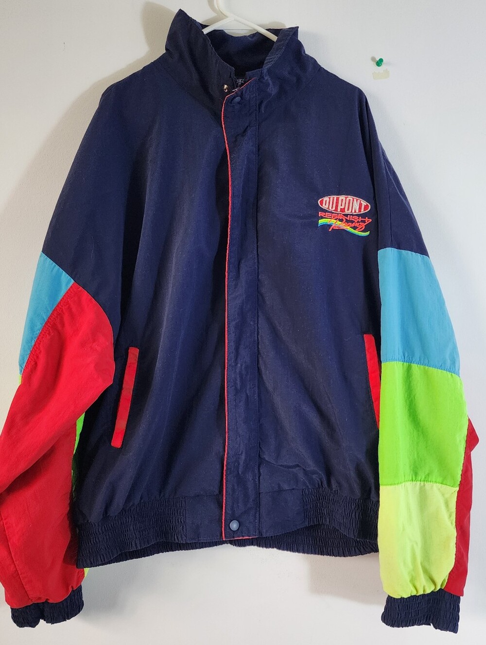 90's Jeff Gordon #24 Dupont Refinish Racing Nascar Jacket Vintage XL